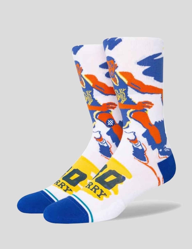 Calcetines STANCE paint curry socks white